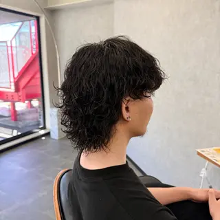 パーマ メンズ ’Flower’ AYAKAのヘアスタイル