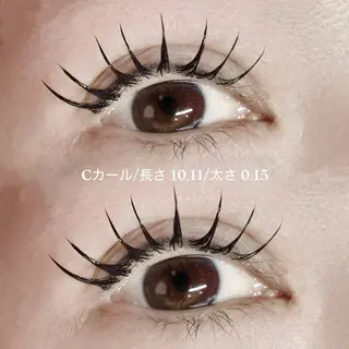 マツエク・マツパ CHERIEvue 🫧sumireのマツエク・マツパデザイン