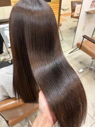 ロング カラー 阪田 真奈未のヘアスタイル