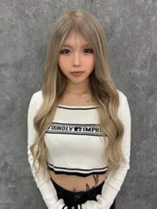 カラー ロング EST梅田👑 TAKIのヘアスタイル