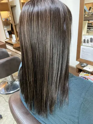 ロング カラー Joliefille 高石店　かすみのヘアスタイル