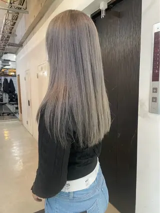 セミロング カラー GiseL 博多筑紫口店のヘアスタイル