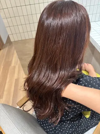 ロング カラー RINNO🌷透明感 カラー/髪質改善のヘアスタイル