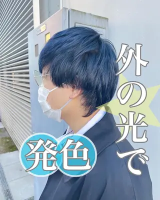 ミディアム カラー 佐伯蓮 🫧学割メニューありのヘアスタイル