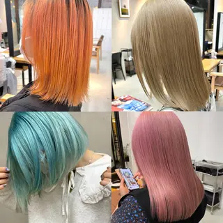 ロング カラー 似合わせショート×透 明感/やじまたかしのヘアスタイル