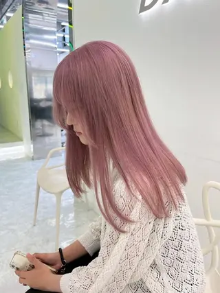 カラー 🪞official FRUITS渋谷🩰のヘアスタイル