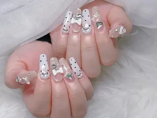 ロング カラー yuna ユナのネイルデザイン