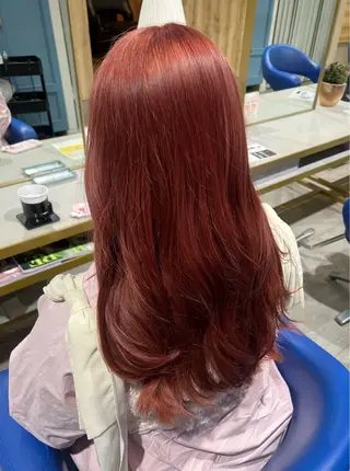 ロング カラー letter by novel 大野のヘアスタイル