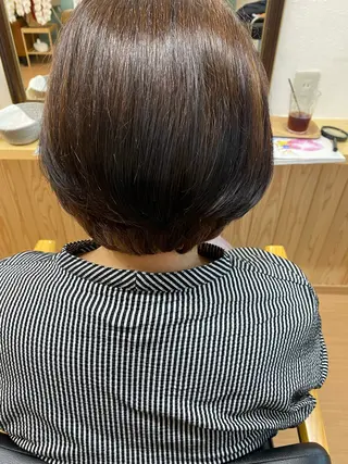 ミディアム カラー Ichimura mutsumiのヘアスタイル