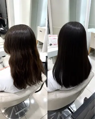 ロング カラー 池袋 縮毛/艶カラー /レイヤー🌙ゆきのヘアスタイル