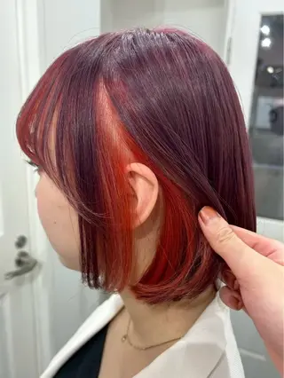 ショート カラー 👾毎日盛れる♡ 艶カラー♡👾リノのヘアスタイル