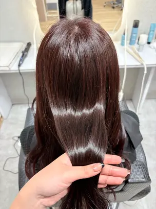 ロング 後藤 杏吏のヘアスタイル