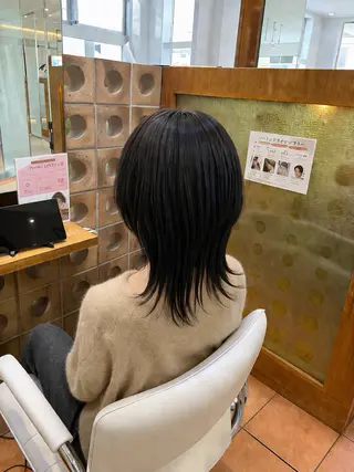 セミロング 大澤 翔のヘアスタイル