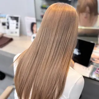 ロング カラー 北千住/ハイトーン /𝐑𝐢𝐤𝐮のヘアスタイル