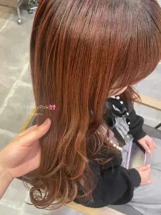 ロング カラー オリーブカラー/ 縮毛矯正 マナミ🎀のヘアスタイル