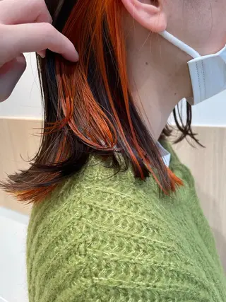 ミディアム カラー BASSA ANNEX店のヘアスタイル