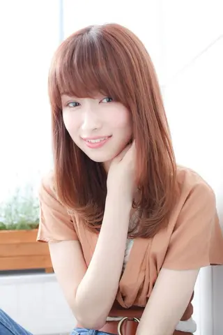 セミロング カラー マツエク・マツパ 横浜Bob美容師🤎 ERINAのヘアスタイル