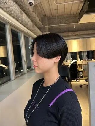 ショート 似合わせ/ヘアケア /梅田🤍sayaのヘアスタイル