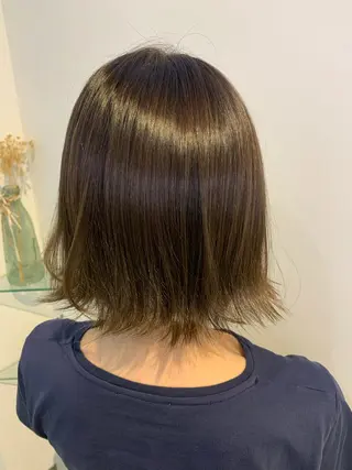ショート カラー 透けるbrown カラー🎗♡yukaのヘアスタイル