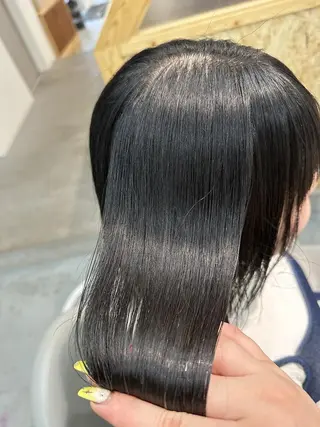 カラー ボブ/艶カラー ✨SUKURI 玉造のヘアスタイル