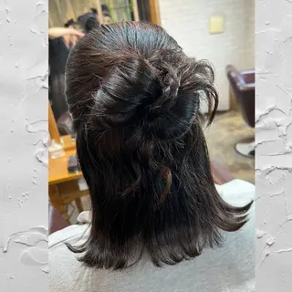 ヘアアレンジ みやもと まなみのヘアスタイル