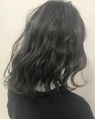 ミディアム カラー Lien 深井店のヘアスタイル
