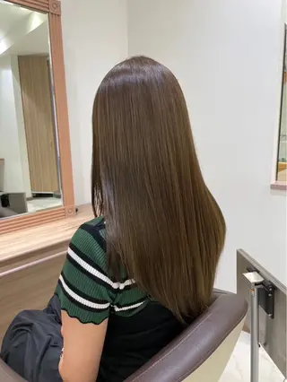 ロング カラー はのん 透明感カラー /韓国スタイルのヘアスタイル