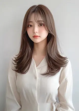 ロング 【レイヤー特化】 ミディアム/深川諒のヘアスタイル