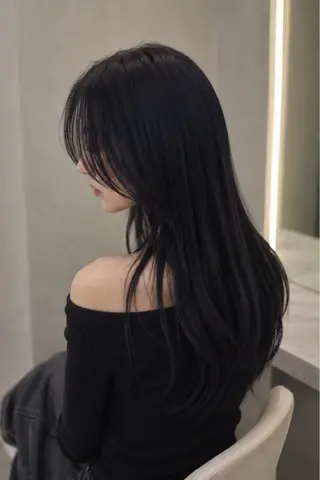 ロング 生駒のパーマ達人 FEELけんけんのヘアスタイル
