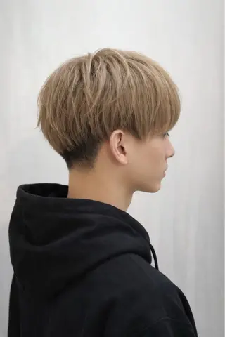 メンズ ケアカラー 🕊️宮津美香のヘアスタイル