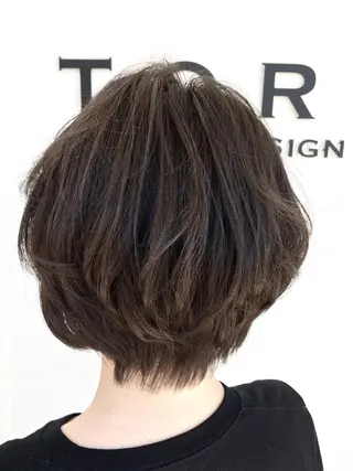 ショート カラー 川合 勇気のヘアスタイル