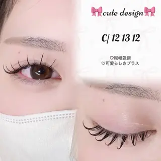 マツエク・マツパ ViSEO Coconeのマツエク・マツパデザイン