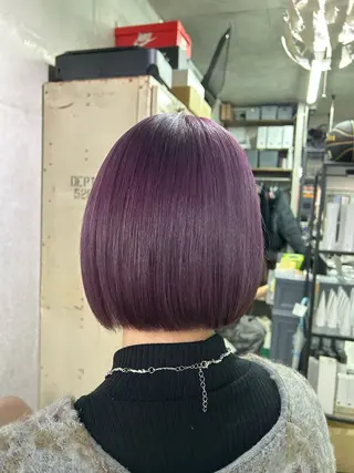 ミディアム カラー 櫻井 なんなのヘアスタイル