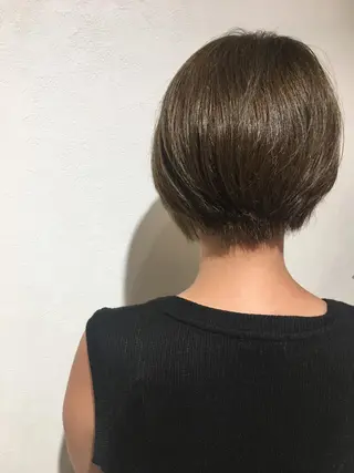 ショート カラー 永田 琴愛のヘアスタイル