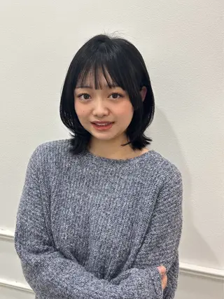 ショート 新田 妃那のヘアスタイル