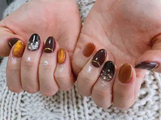 ネイル kiki nail &brow二子玉川のネイルデザイン