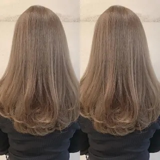カラー 透明感カラー✂︎ /縮毛矯正/YUKAのヘアスタイル