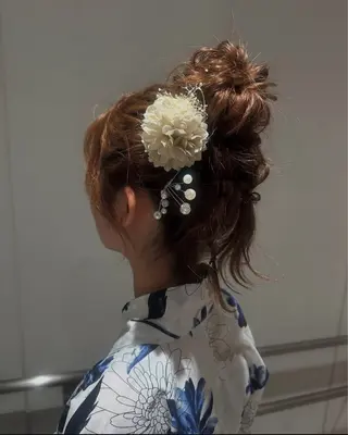 ミディアム RINO‎🤍🎀 𝑏𝑒𝑙𝑡𝑎のヘアスタイル