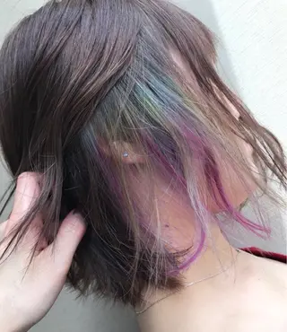 カラー soelle Hanaのヘアスタイル
