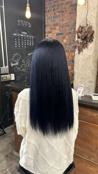 ロング カラー the BRIDGE マナ🎀のヘアスタイル