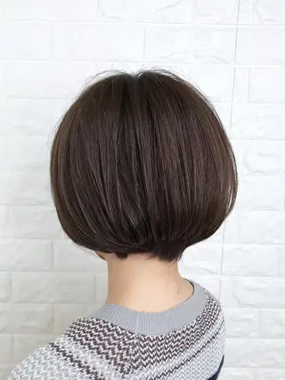 ショート カラー 髪質改善縮毛矯正 美容師✂️山崎竜二のヘアスタイル