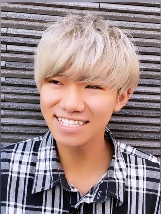 カラー メンズ 女性目線でつくる ボブ縮毛矯正のヘアスタイル