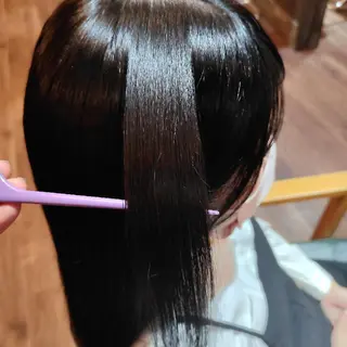 セミロング カラー 🥀熊澤 茉美🥀のヘアスタイル