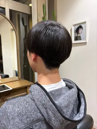 ショート メンズ タグチ ランのヘアスタイル