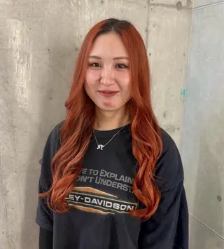 ロング カラー 🎗️かとう しほ🎗️のヘアスタイル