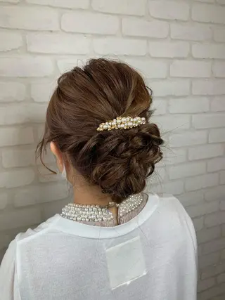 ヘアアレンジ 秋葉 万柚子のヘアスタイル