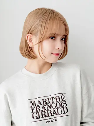ショート カラー beauty: beast 熊本店のヘアスタイル