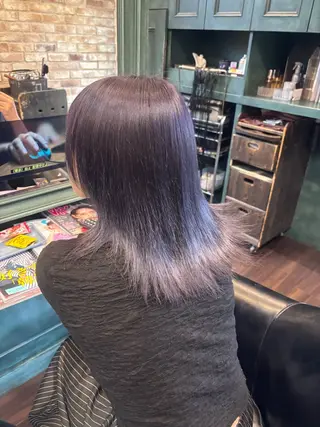 セミロング mana 💟ダブルカラー💟のヘアスタイル