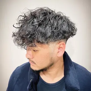 ショート パーマ メンズ 新宿メンズヘア 原田睦人のヘアスタイル