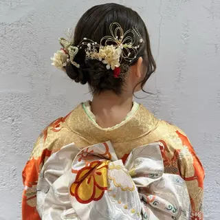 ヘアアレンジ 🦋Misaki🦋 メンズパーマ/着付けのヘアスタイル